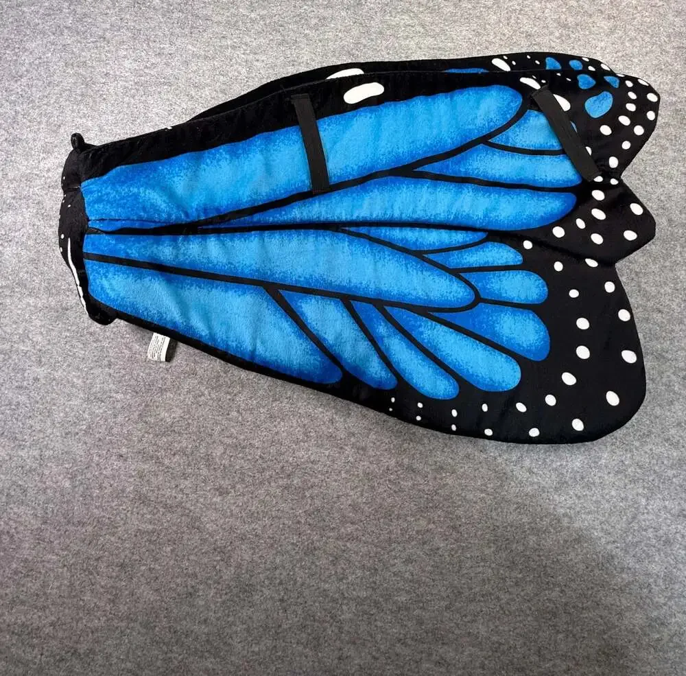Adventure Planet Plush Blue Morpho Butterfly Costume Wings
